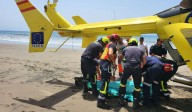 Rescate aéreo por un nuevo caso de ahogamiento en Canarias