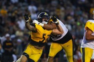 Rising star Steelers pass rusher goes down with hamstring injury