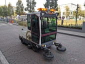LIMPIAN BARREDORAS ELÉCTRICAS MÁS DE 28 TONELADAS DE BASURA EN TOLUCA