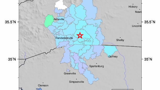 Polk County experiences earthquake