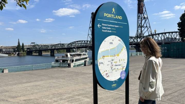 PBOT's new 'pedestrian wayfinding' project aims to spur downtown exploration