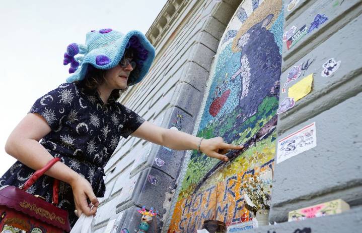 ‘Hot Rat Summer:’ A mysterious Cal Anderson mosaic rallies Seattle’s trans community