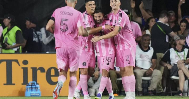 Messi scores, assists in Inter Miami's 3
