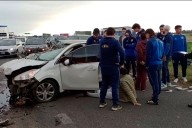Jugador de Rosario Central sufrió un accidente en la autopista a Buenos Aires