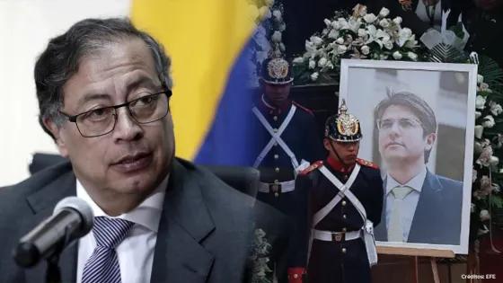 El presidente Gustavo Petro no asistirá al funeral de Miguel Uribe