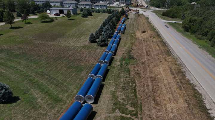 City of Lincoln starts construction on pipeline for second water source