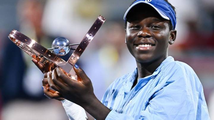 Victoria Mboko: ¿Quién es la joven de 18 años que derrotó a Naomi Osaka y ganó su primer título en el Abierto de Canadá?