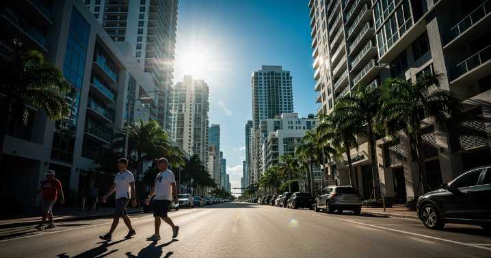 Ola de calor extremo pone en alerta a Miami, sensación térmica ronda los 110°F
