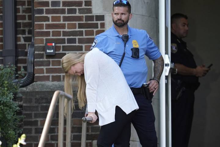 A shooting at a Minneapolis Catholic school kills 2 children, injures 17 people