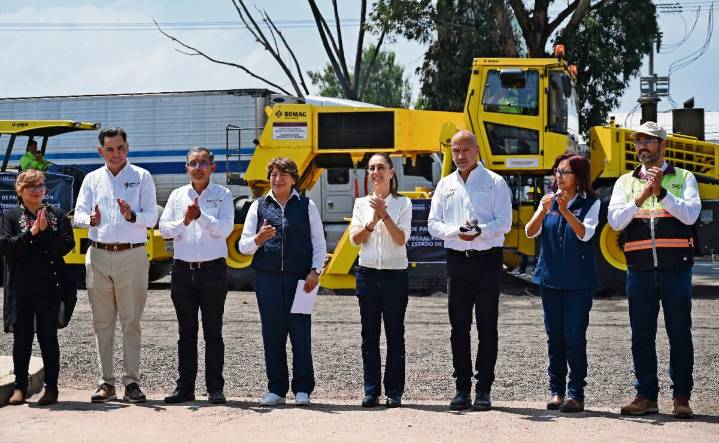 Inicia reparación de vialidades en Edomex