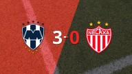 Liga MX: CF Monterrey liquidó con una goleada a Necaxa por 3 a 0