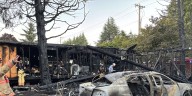 Two-alarm Salem mobile home fire displaces 8 people, 3 pets