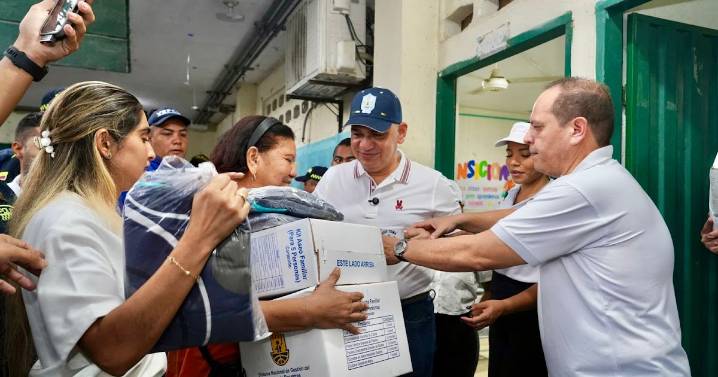 Alcaldía inicia entrega masiva de ayudas humanitarias en el Coliseo Mayor: 3.969 familias damnificadas recibirán apoyo