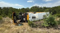 10 injured in school bus rollover in Texas