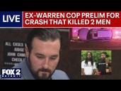 Ex-cop appears in court accused of high-speed crash killing 2 men
