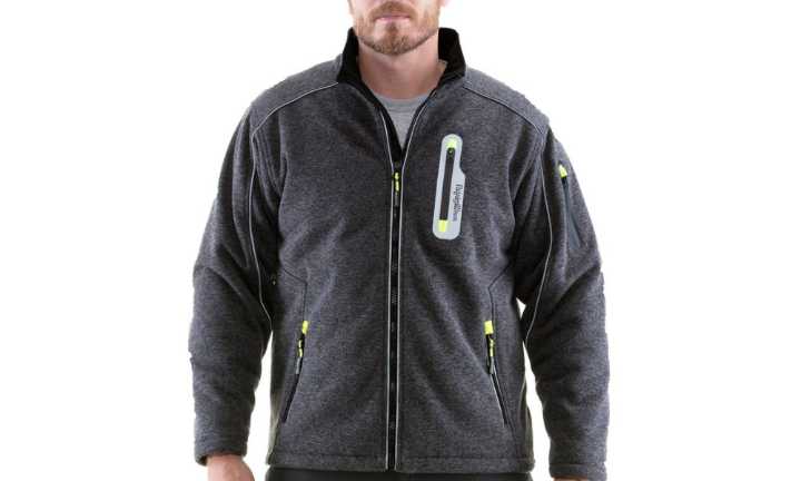 RefrigiWear® offers Men's Extreme Sweater Jacket