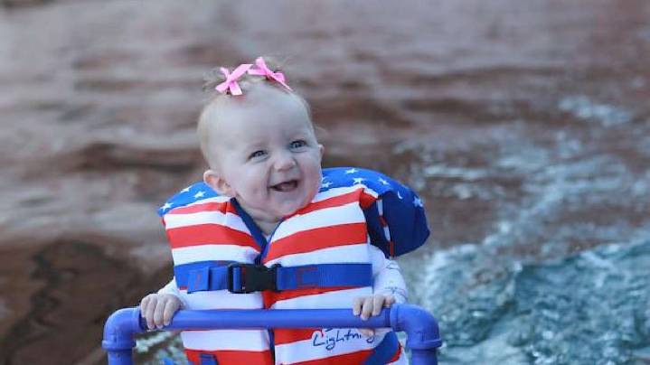 4-month-old Utah girl makes waves as perhaps youngest