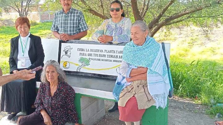 Homenaje a Salvador Mosqueda, guardián de los mezquites de San Agustín