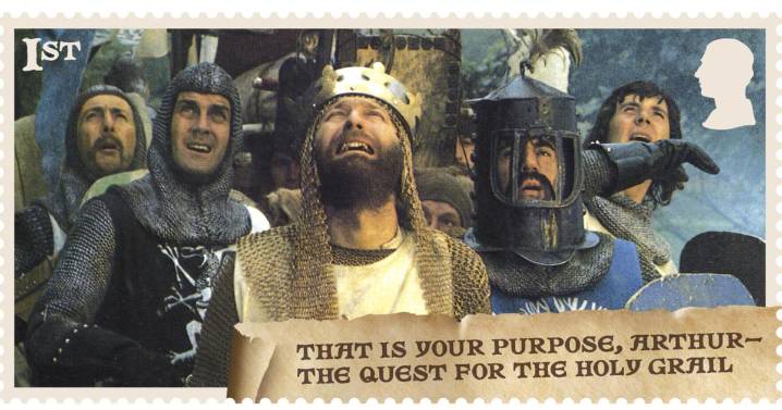 Servicio postal británico celebra a Monty Python con sellos de sus sketches y personajes