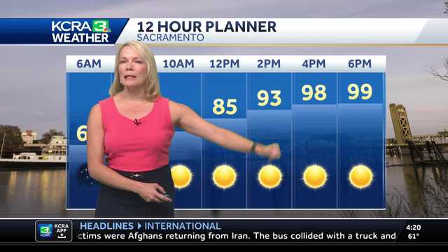 Northern California forecast: Heating up