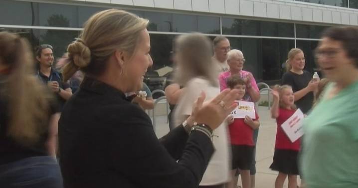 Harriet Bishop Rolls Out the Red Carpet for returning teachers and staff
