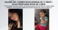 Se busca a Valeria del Carmen Rivas Noriega y Julio César Sosa Rivas