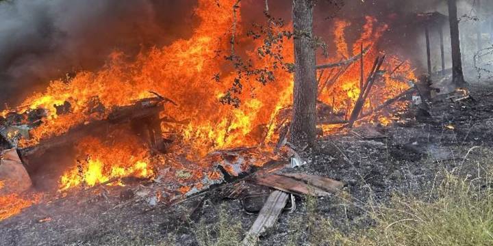Multiple fire departments assist with structure, grass fires near Zavalla