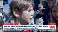 ‘He laid on top of me’: 10-year-old recalls friend’s brave act during mass school shooting