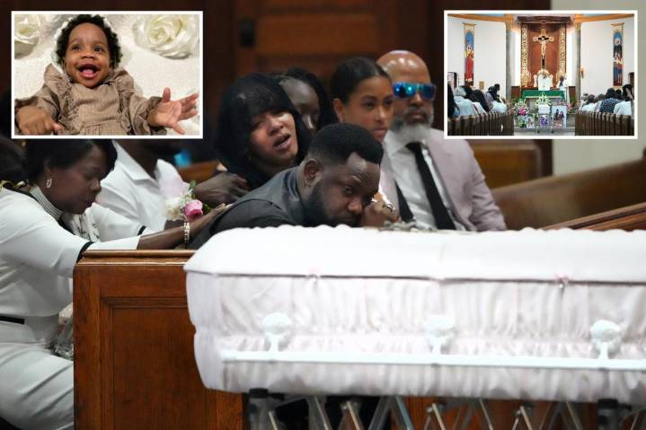 More than 200 mourn 1-year-old girl who drowned at NYC day care center: 'A beautiful spark'