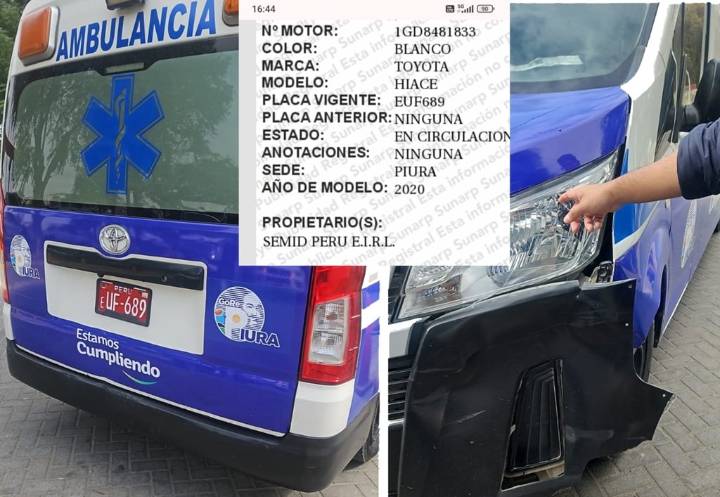 Denuncian que Clínica SEMID abandona a víctima de accidente que ocasionó una de sus ambulancias