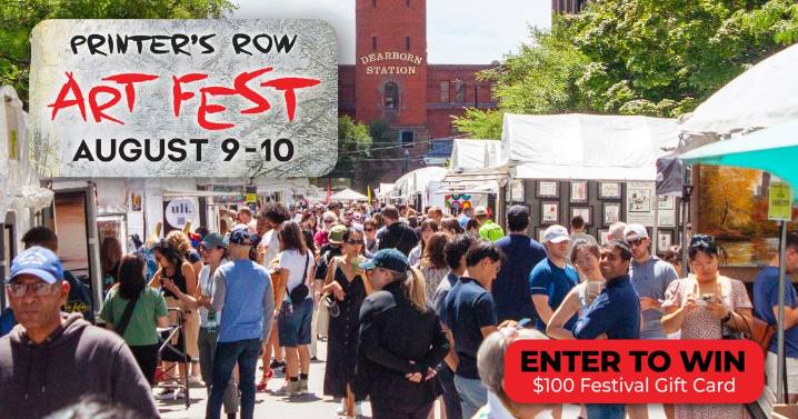 Printer’s Row Art Fest returns to South Loop this weekend