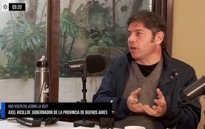 Axel Kicillof habló del «delirio cósmico» de Javier Milei en cadena nacional