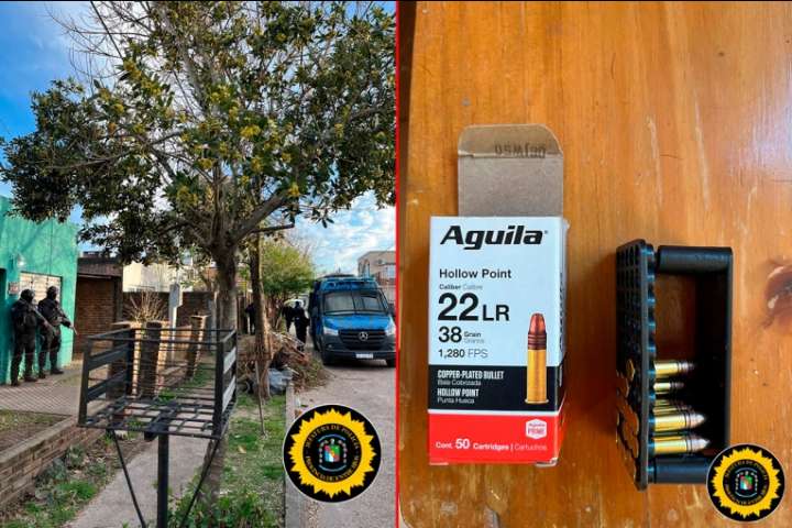 Hubo un operativo antidrogas en Bovril: dejó detenidos y secuestros de cocaína y armas