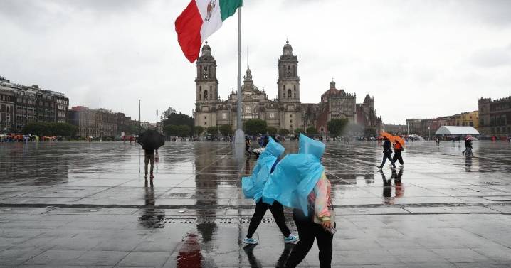 Continuarán lluvias en México en septiembre y se estima beneficio para la sequía