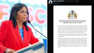 "¿Quién manda en Guyana?": Delcy Rodríguez rechaza comunicado oficial guyanés publicado por Marco Rubio