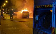 Patagones: graves daños por el incendio de un taxi
