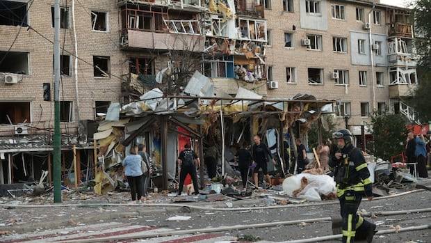 Moscow says it hit residences, infrastructure in Ukraine, as Kyiv reports striking Russian refineries