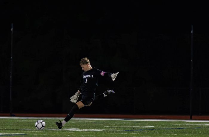 Zimmer cool, calm collected in goal for Cornwall