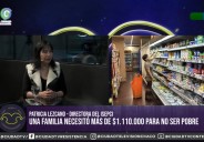 Canasta básica: “Las cifras son inalcanzables para los hogares”, afirmó Patricia Lezcano
