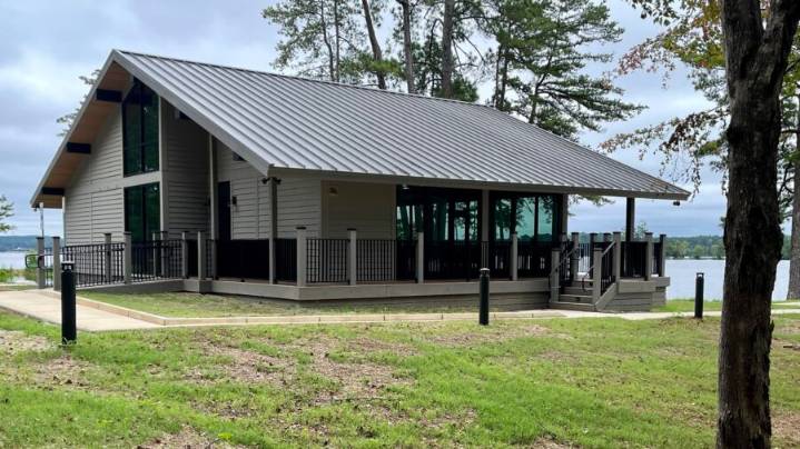 Leaders celebrate upgrades at Wind Creek State Park