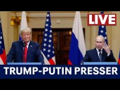LIVE: Trump-Putin press conference