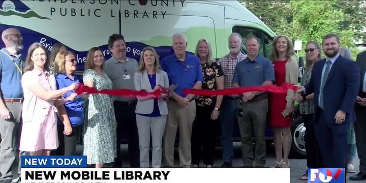 New mobile library in Henderson County