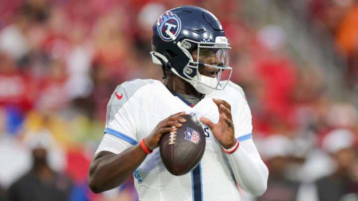 Titans rookie QB Cam Ward showing three key things at training camp