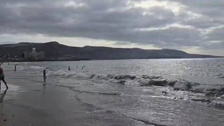 Tiempo en Las Canteras (24/08/25)