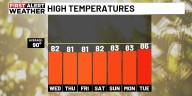 First Alert Weather: Fall-like temperatures continue, better rain chances later this week