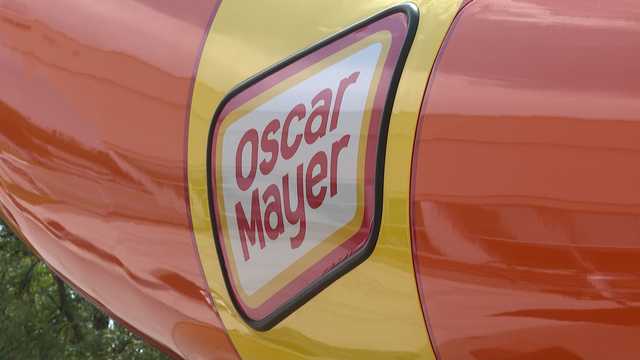 Oscar Mayer Wienermobile visits the metro