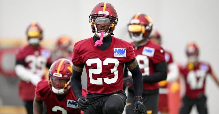 The Washington Commanders release their first unofficial depth chart