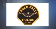 Partially submerged car in Cedar Falls lake prompts rescue
