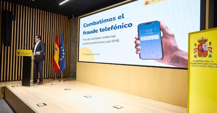 El plan antiestafas ha bloqueado 48 millones de llamadas y 2,2 millones de SMS fraudulentos desde marzo