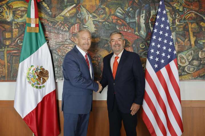 México y EU, aliados soberanos contra cárteles: embajador Jonhson